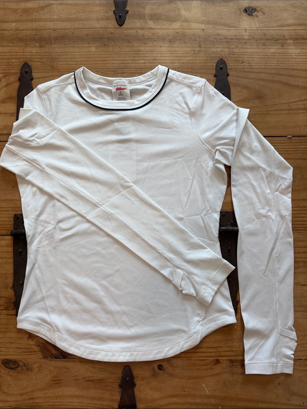Wilson White All Day Long Sleeve